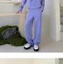 Set: Double Breasted Crop Blazer + Wide Leg Dress Pants