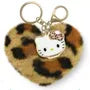 Sanrio Character Heart Shape Fur Bag Charm