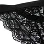 Lace Garter Thong
