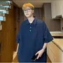 Short-Sleeve Plain Polo Shirt