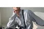 Unisex High-Waist Striped Loose-Fit Suit Pants