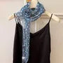 Polka Dot Narrow Scarf
