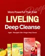 LIVELING Apple Cider Vinegar Deep Cleanse Plum Flavor