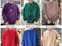 Couple-Matching Plain Sweatshirt