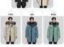 Faux Fur Zip-Up Long Parka