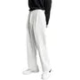 Mid Rise Plain Loose Fit Dress Pants