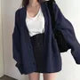 V-Neck Plain Cardigan