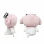 Sanrio Kuromi / My Melody Gingham Check Series Plush Mascot Bag Charm