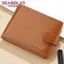 Faux Leather Trifold Wallet