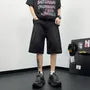 Mid Rise Washed Panel Jorts