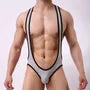 Contrast Trim Mesh Bodysuit