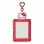 Hello Kitty / Charmmy Kitty Leopard Pattern PVC Photo Card Holder Bag Charm