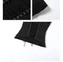 Halter Neck Plain Lace Up Bustier Top