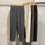 High Waist Plain Tapered Dress Pants