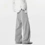 Drawstring Waist Plain Sweatpants