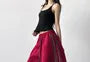 Drawstring Waist Striped Baggy Pants