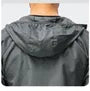 Hooded Zip-Up Plain Windbreaker