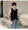 Scoop Neck Plain Tank Top