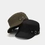 Plain Buckled Baseball Cap