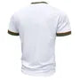 Short-Sleeve Contrast Trim Polo Top