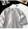 Short-Sleeve Crew Neck Plain Studded T-Shirt