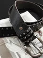Studded Faux Leather Belt
