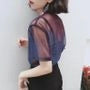 Sheer Short-Sleeve T-Shirt