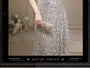 Halter Sequin Strappy A-Line Dress