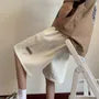 Drawstring Waist Bermuda Sweat Shorts