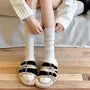 Plain Knee High Socks / Set