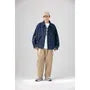 Washed Button-Up Denim Jacket
