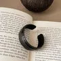 Faux Leather Cuff Bracelet