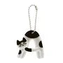 Cat Initial PVC Bag Charm A