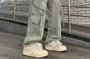 High Waist Wide Leg Cargo Jeans