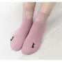 Cat Sheer Socks Pink
