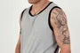 Crewneck Contrast Trim Tank Top