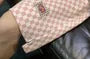 Drawstring Waist Checkerboard Print Wide Leg Shorts