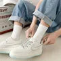 Plain Ribbed Socks
