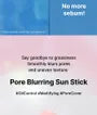Oil Control Mattifying Sun Stick