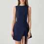 Sleeveless Tie-Front Sports Romper