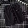 Mid Rise Plain Drawstring Shorts