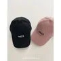 Lettering Embroidered Baseball Cap