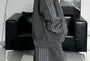 Unisex Striped Washed Loose-Fit Sweatpants