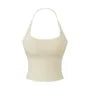 Halter Plain Padded Top
