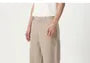 Mid Rise Plain Loose Fit Dress Pants