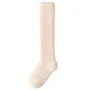 Set of 2 Pairs: Plain Fleece Knee High Socks