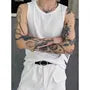 Round Neck Plain Ribbed Tank Top