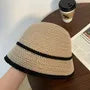 Striped Knit Bucket Hat