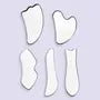 Polished Stainless Steel Massage Scraping Tool (Various Designs)