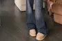 Low Rise Washed Wide Leg Jeans